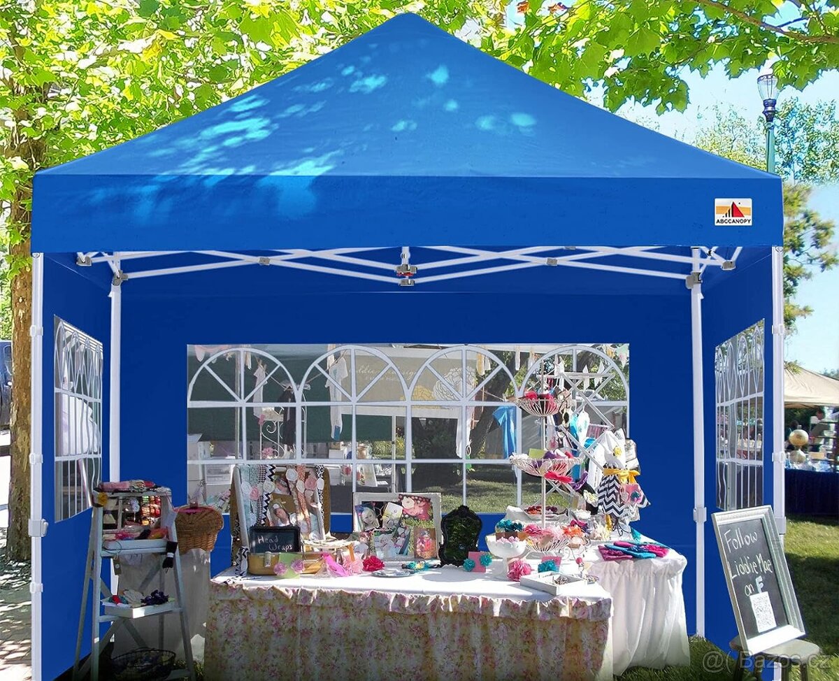 Nůžkový párty stan 3x3m profi premium, různé barvy