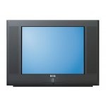 Televize malá CRT Philips + set top box + anténa