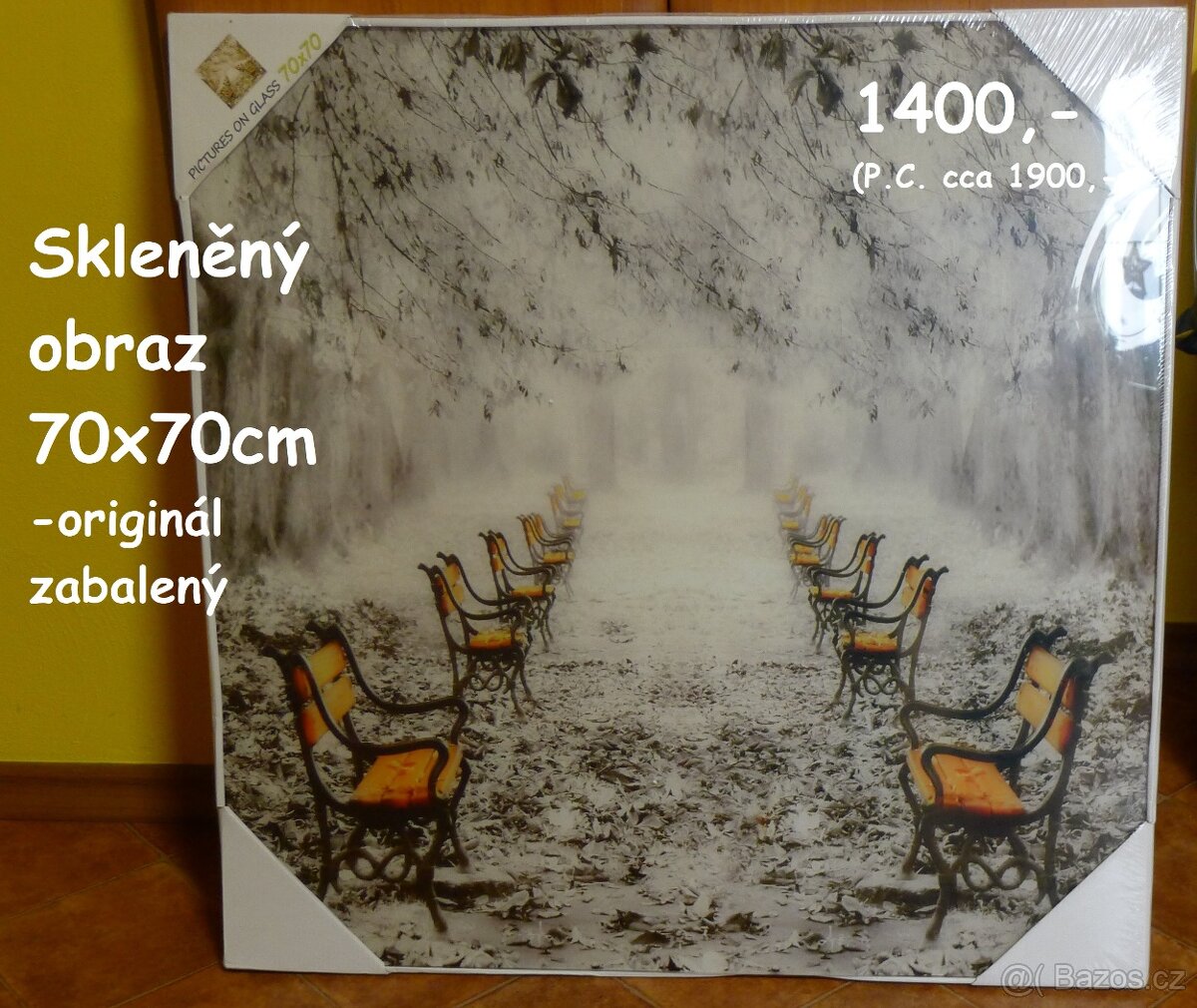 Skleněný obraz 70x70cm