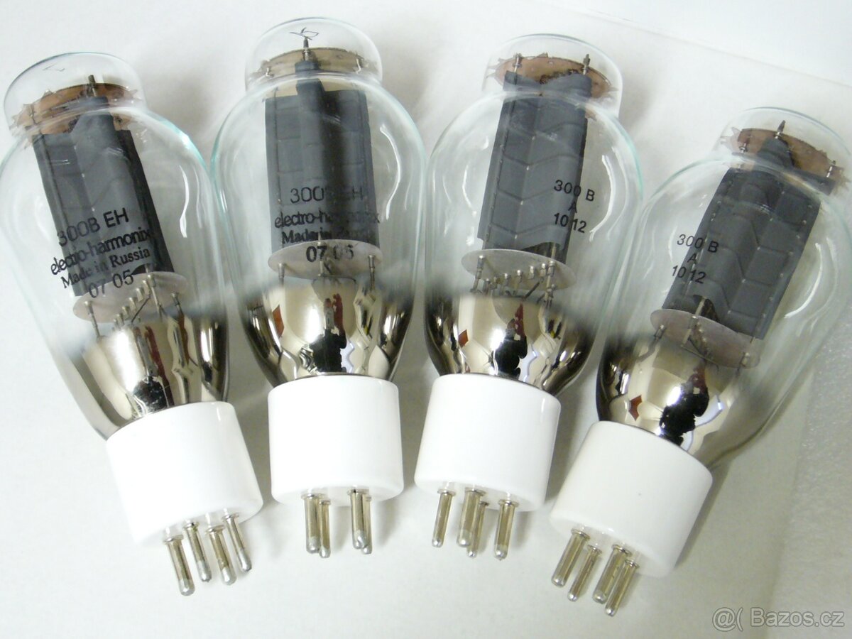 Elektronky 300B Electro Harmonix - 4 ks, nové.