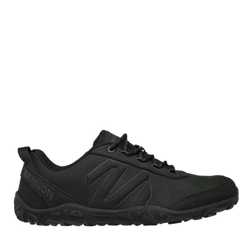 Barefoot Leather Graphite Black