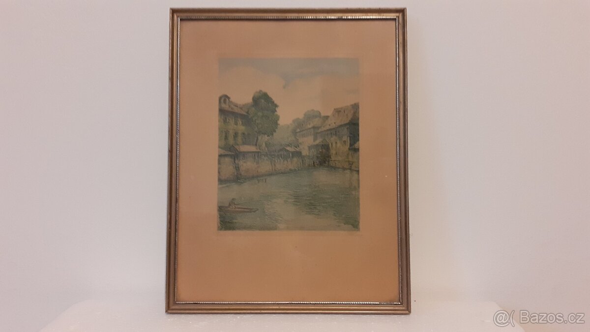 Obraz - Čertovka Václav Souček