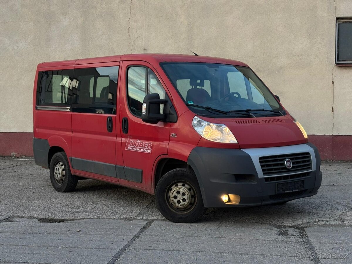 FIAT DUCATO 2.3 JTD 96KW BUS 9 MÍST RV 2014