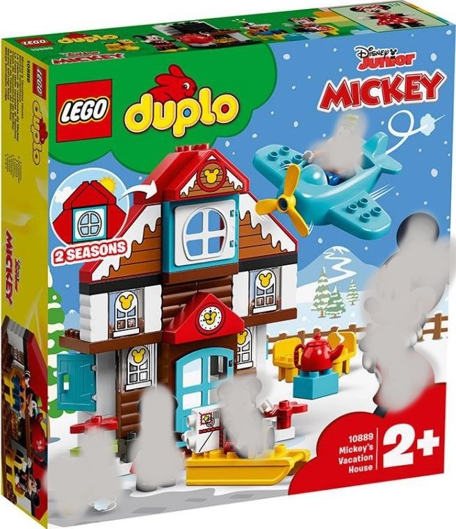 Sady a dílky DUPLO: Mickey dům, Minnie, pizza, i sólo díly