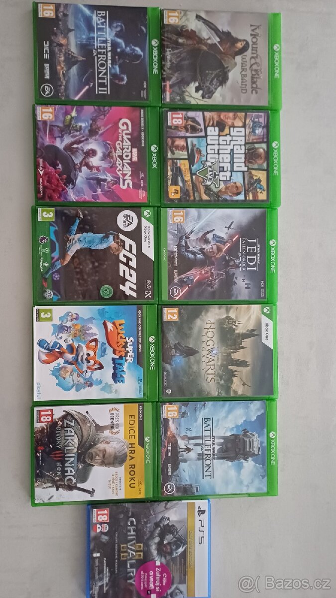 Xbox, PS 5 hry