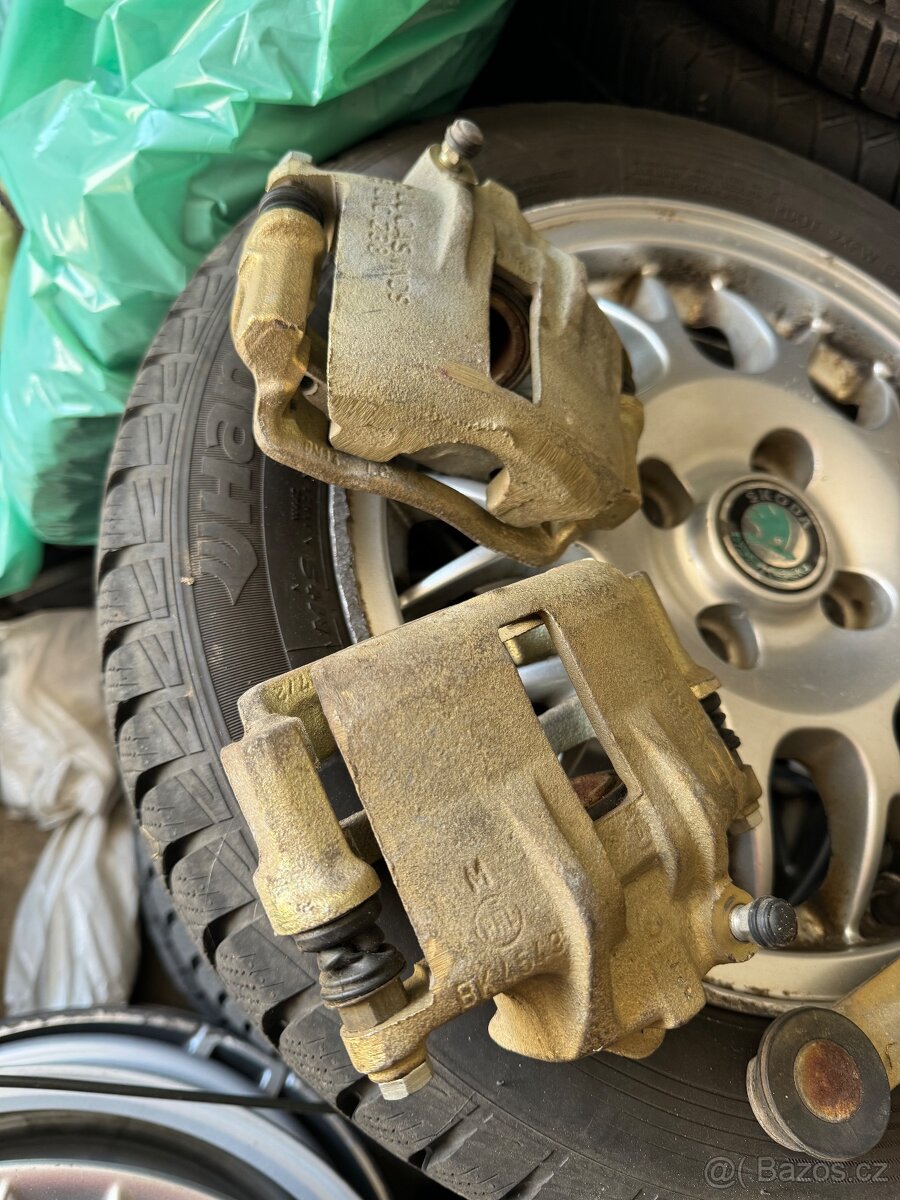 Škoda Felicia nové brzdové třmeny