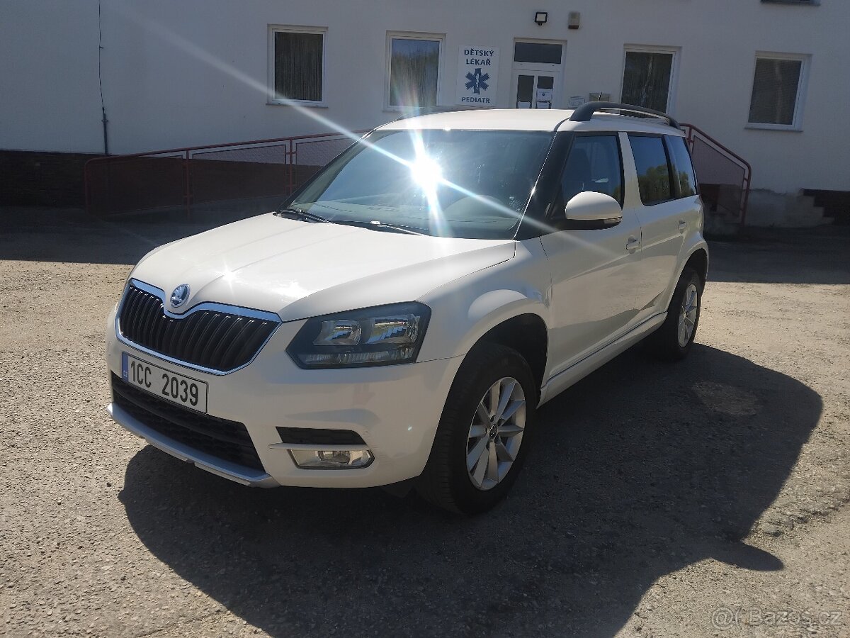 Škoda Yeti 2.0tdi 4x4 FACELIFT Tažný