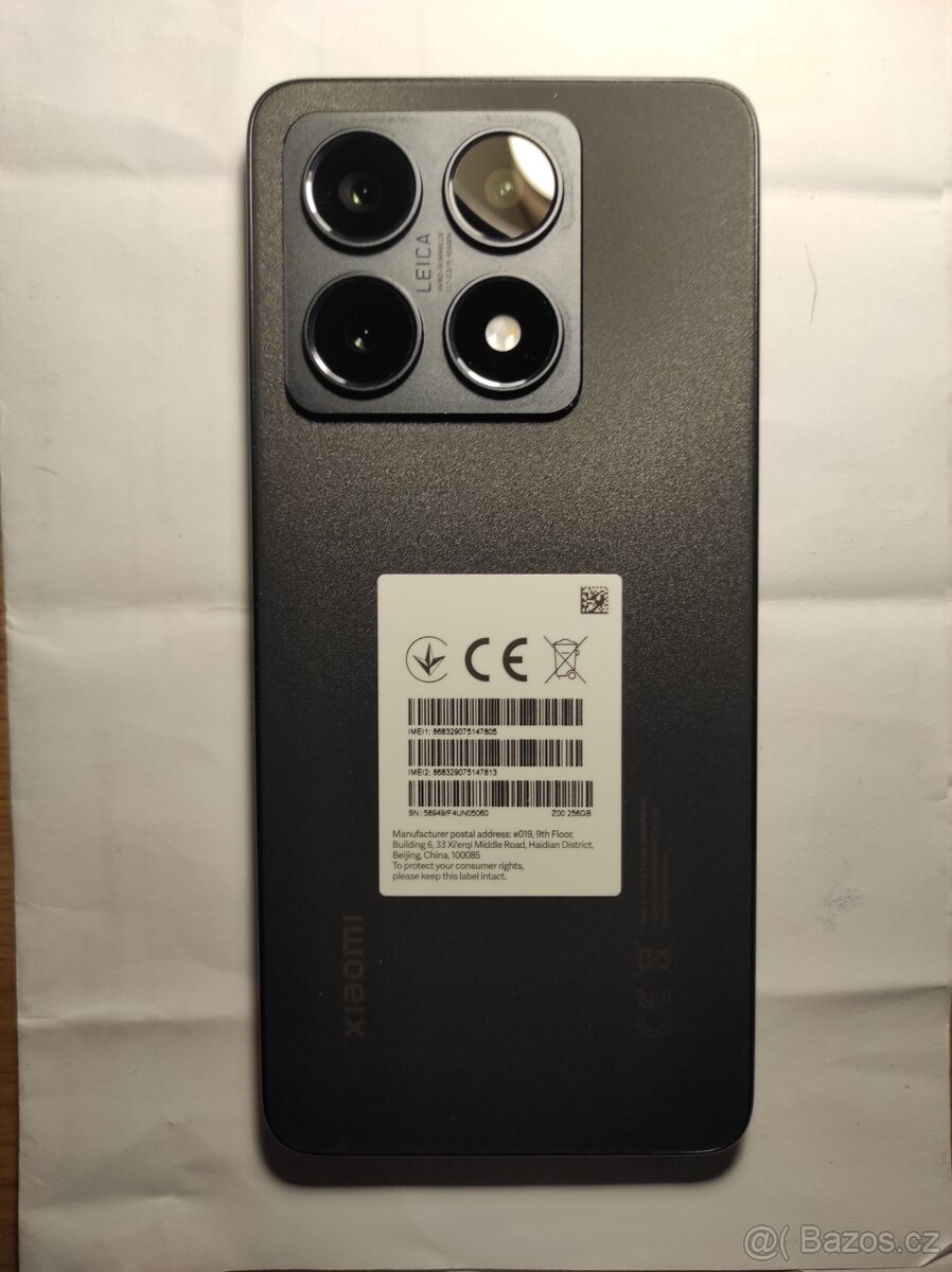 Xiaomi 14T 12GB/256GB Titan Black
