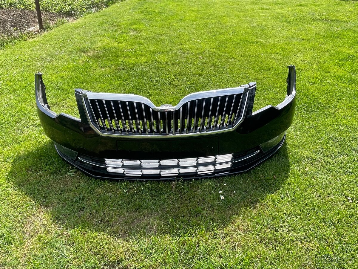 Superb 2 facelift přední nárazník