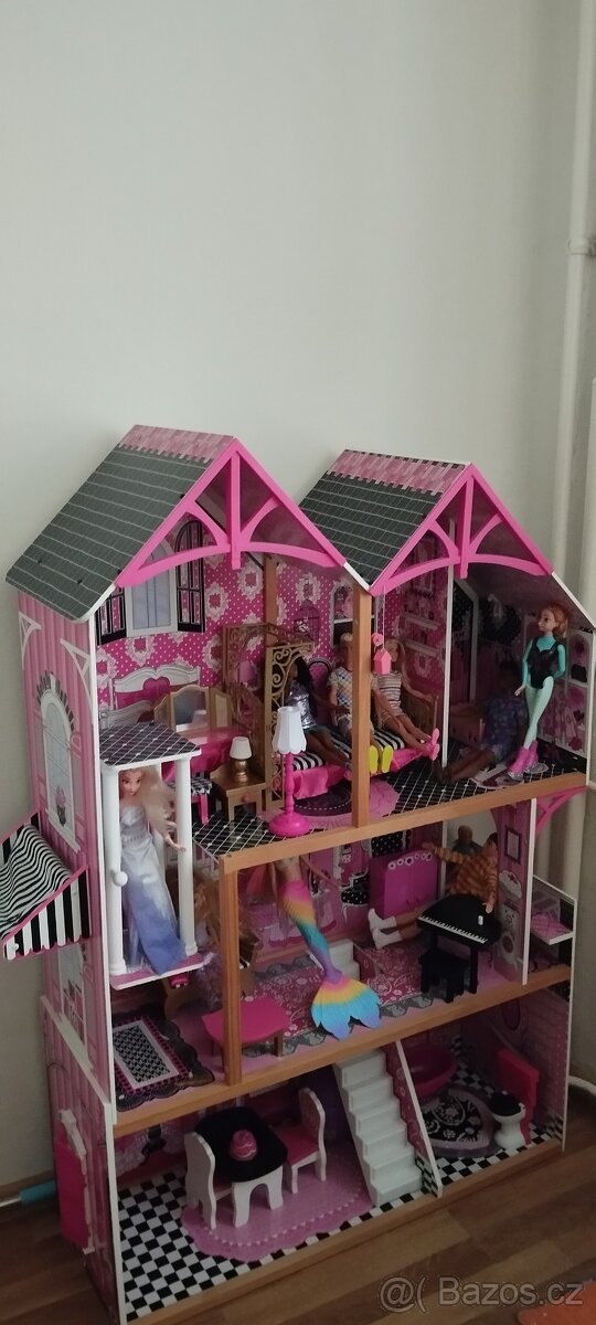 Domeček pro panenky kinderkraft