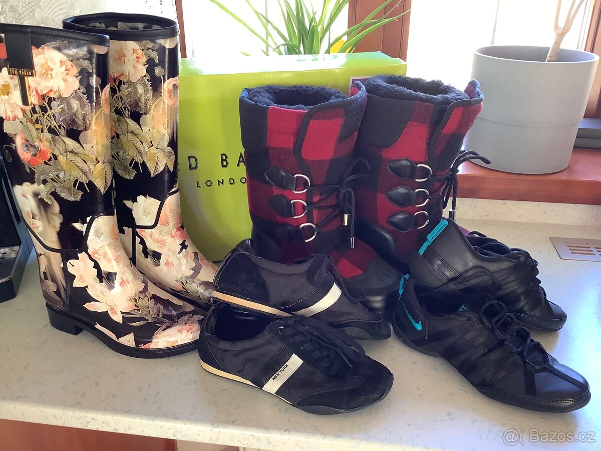 Tenisky, holiny, Ted Baker, Nike, Coach,