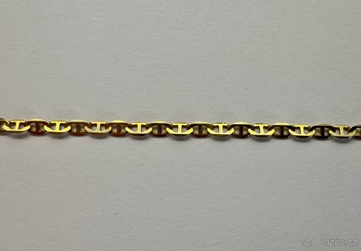 Zlatý řetízek 14K (585/1000)