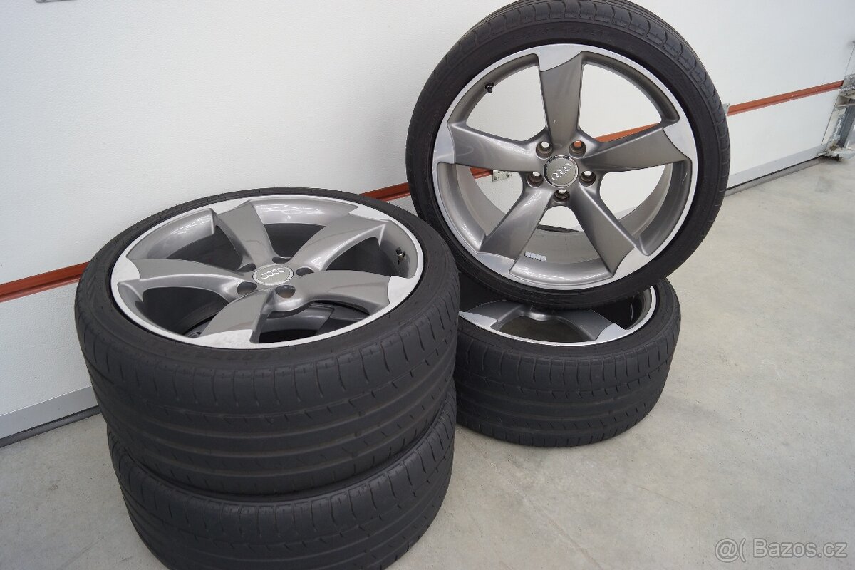 Audi Rotor - originál kola R19 5x112 včetně pneu 255-35-r19
