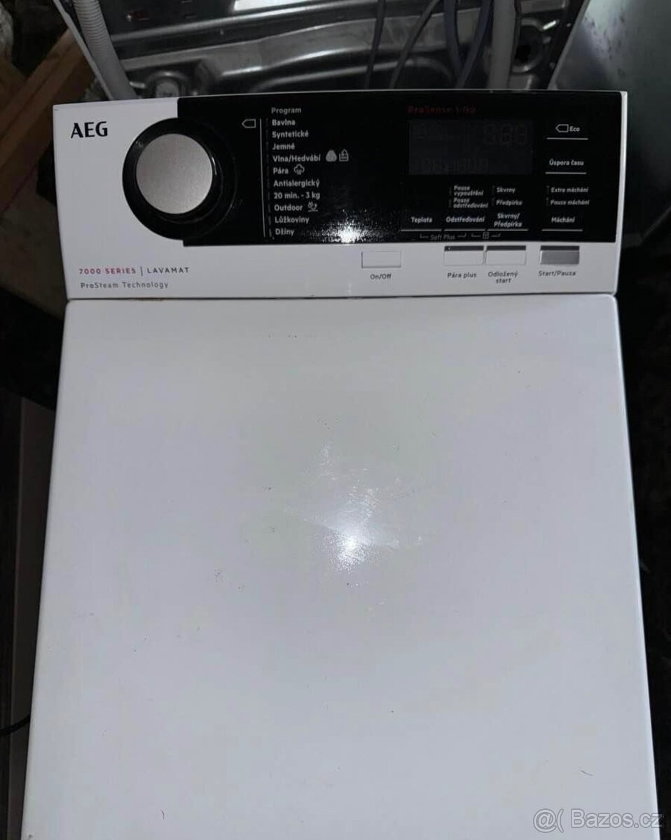 Pračka vrchní plnění AEG 7kg Pračka vrchní plnění AEG 6kg