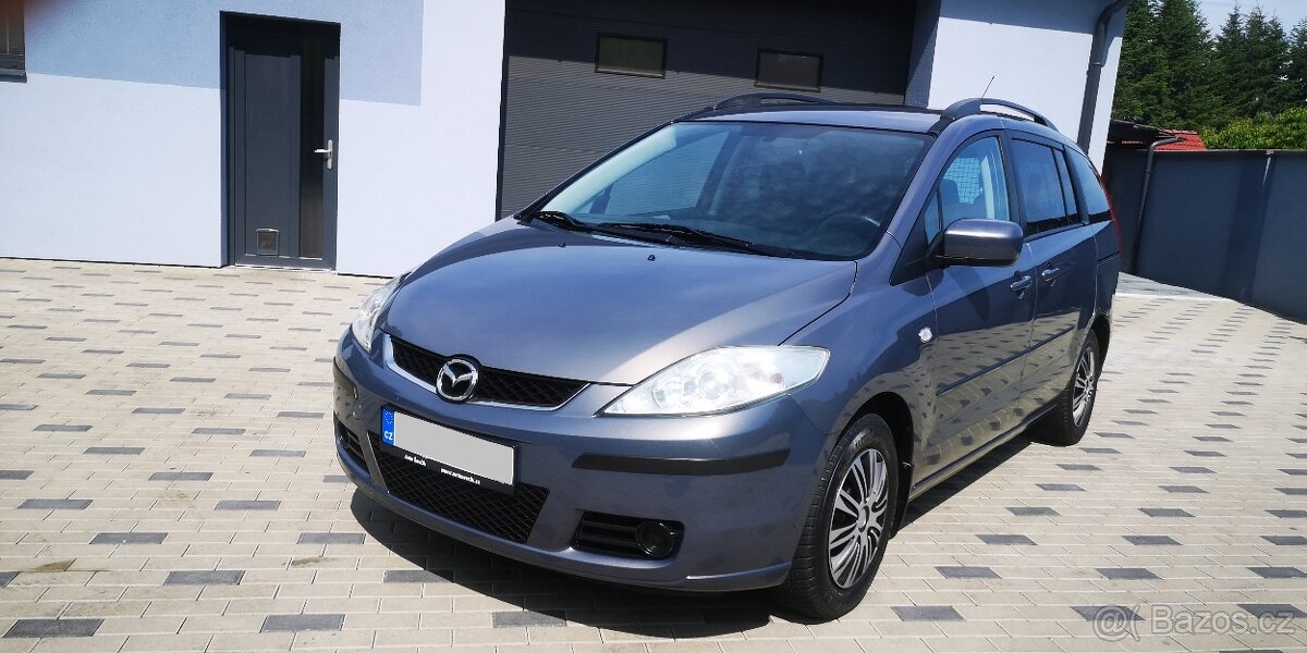 Mazda 5 Comfort 1,8i - 16V - 85kw PĚKNÝ STAV - STK do 4/2027
