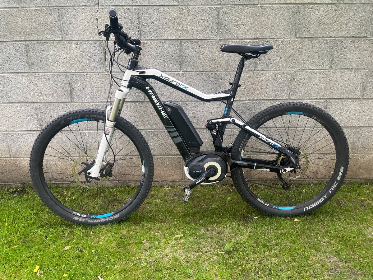 Elektrokolo Haibike XDURO RX – celoodpružené, Bosch motor