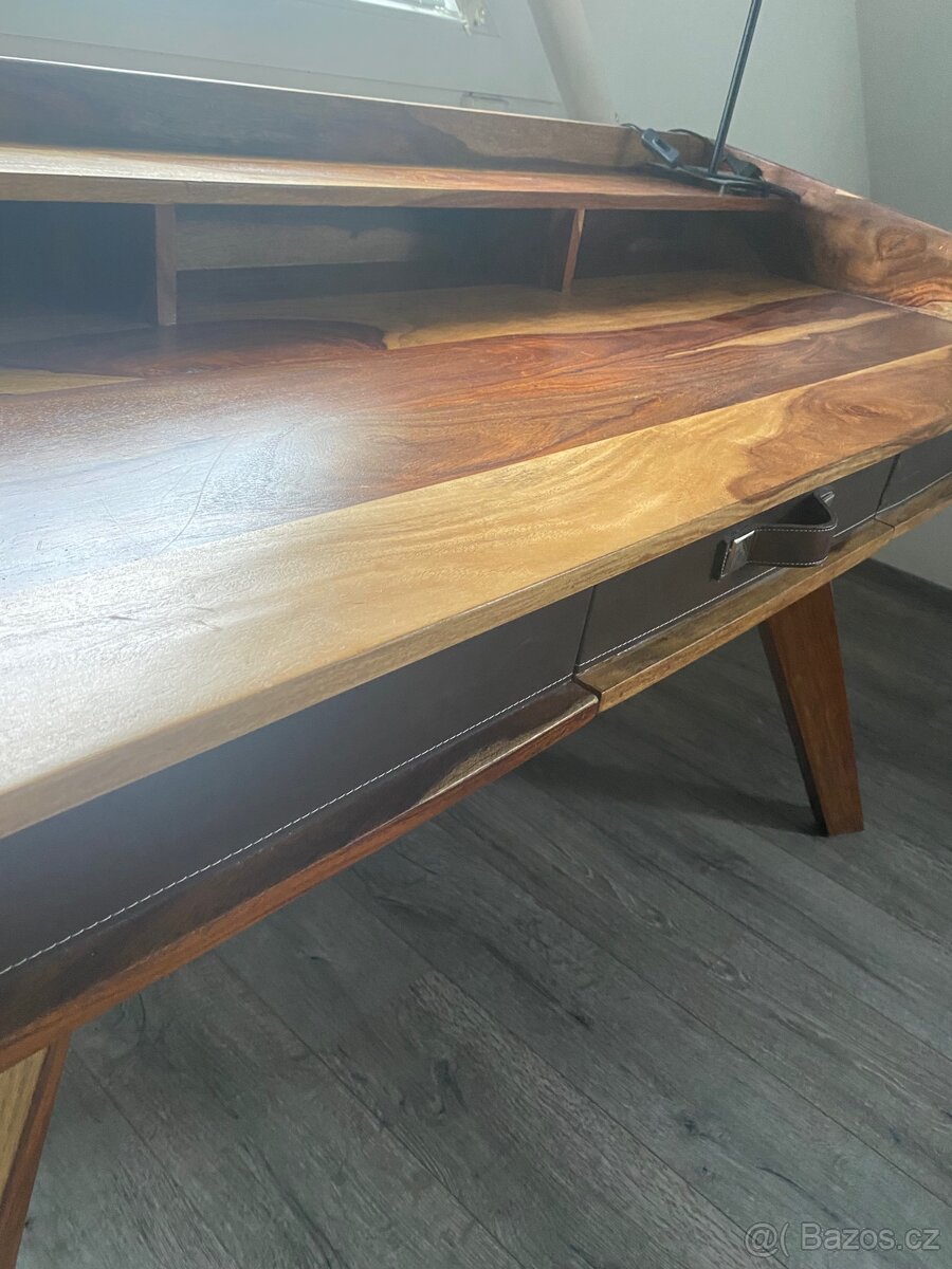 Teak stul masiv