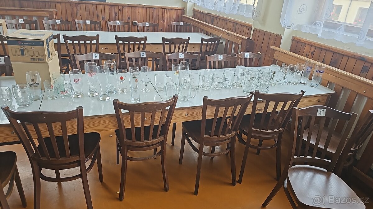 Pivni sklenice ,Gastro sklo