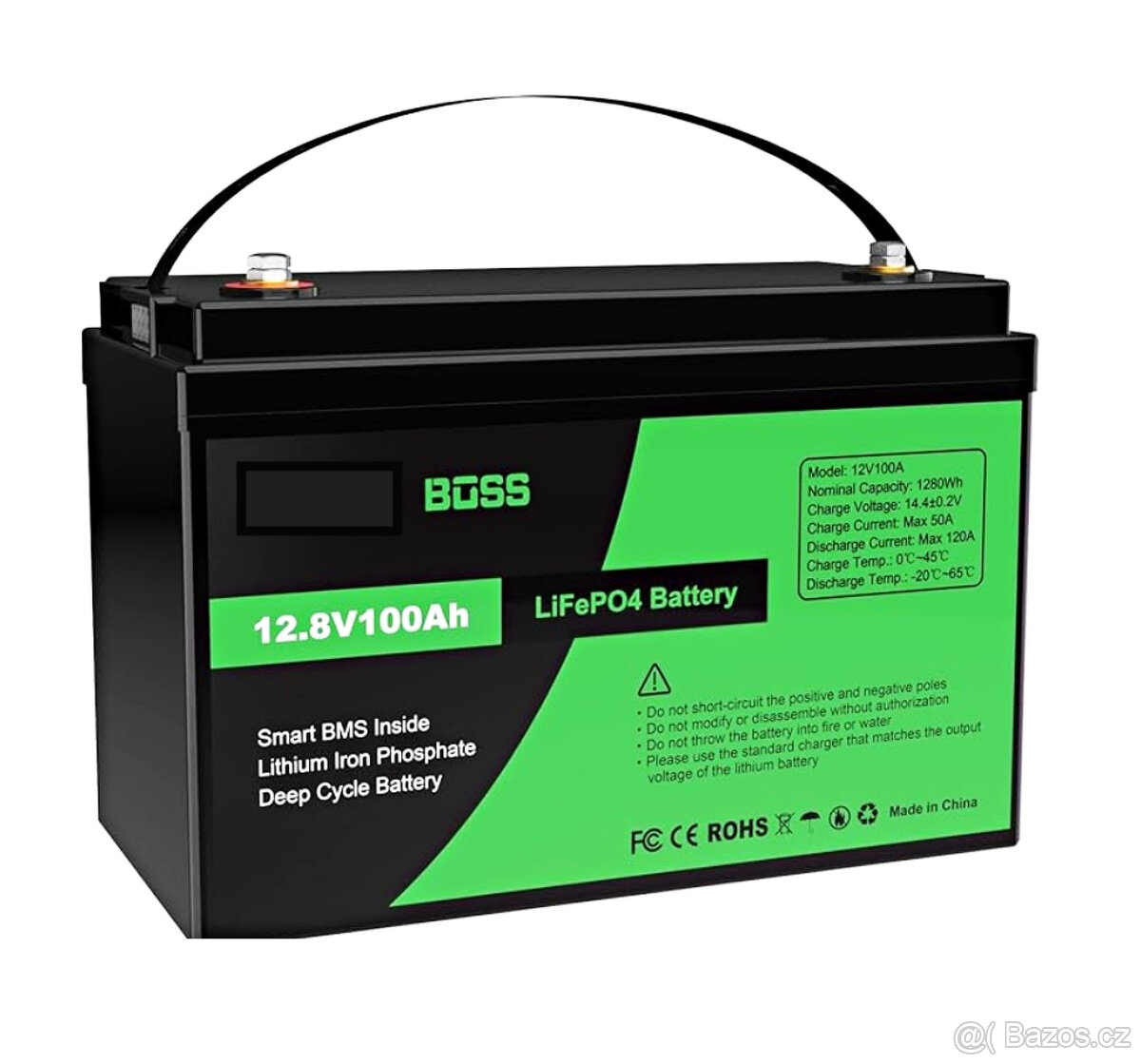 LiFePo4 12,8V 100Ah 4.990 Kč Veselí nad Moravou