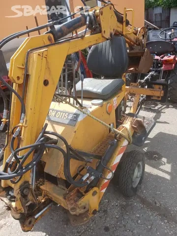 Prodám minirypadlo DH-0115 lze převážet za osobním autem