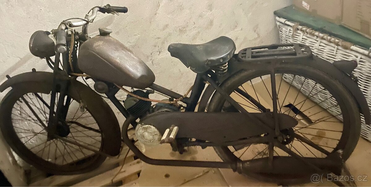 NSU 98 motorka veterán