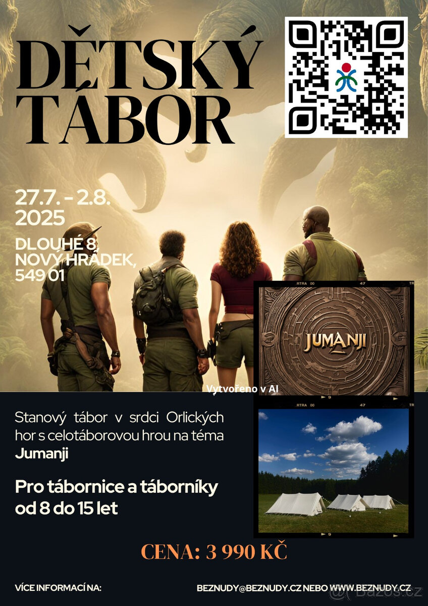 Dětský tábor 27.7.-2.8.2025