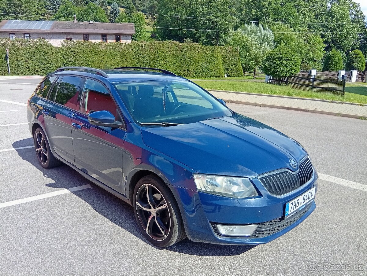 Prodám škoda Octavia 3 combi 1.6 TDI 66kw, rok 11/2016