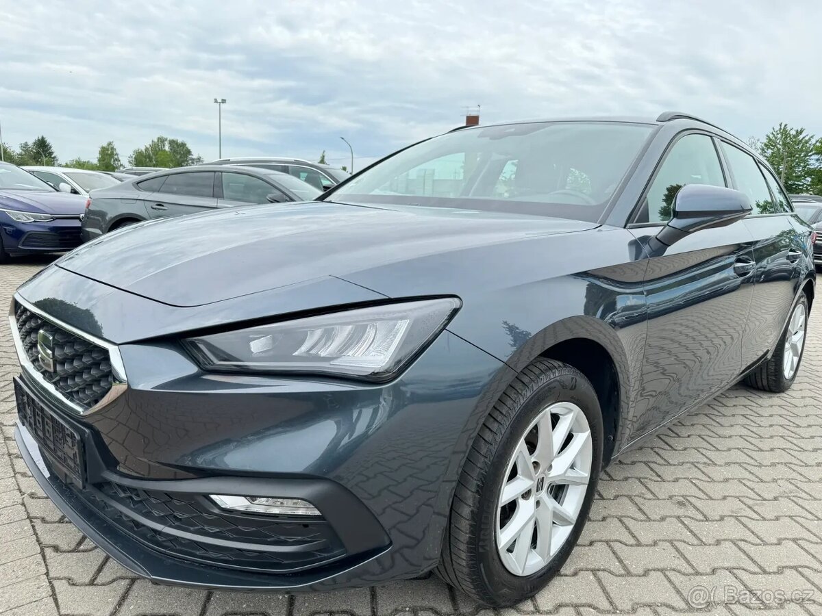 Seat Leon 1,5 TGI 96kw CNG,LED,virtual,senzory,tempomat