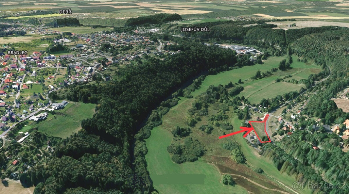 Stavební pozemek Dalešice u Mladé Boleslavi 3.539 m2