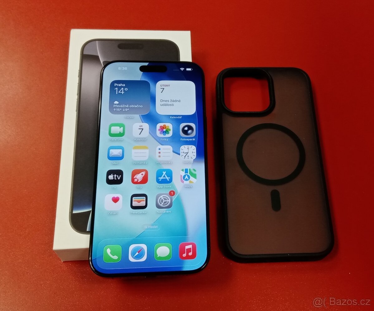Apple iPhone 16 Pro Max 256GB záruka Apple 7/2026