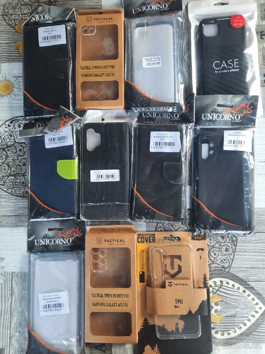 Samsung A23/A32/A33/A53/S23 ochranné kryty