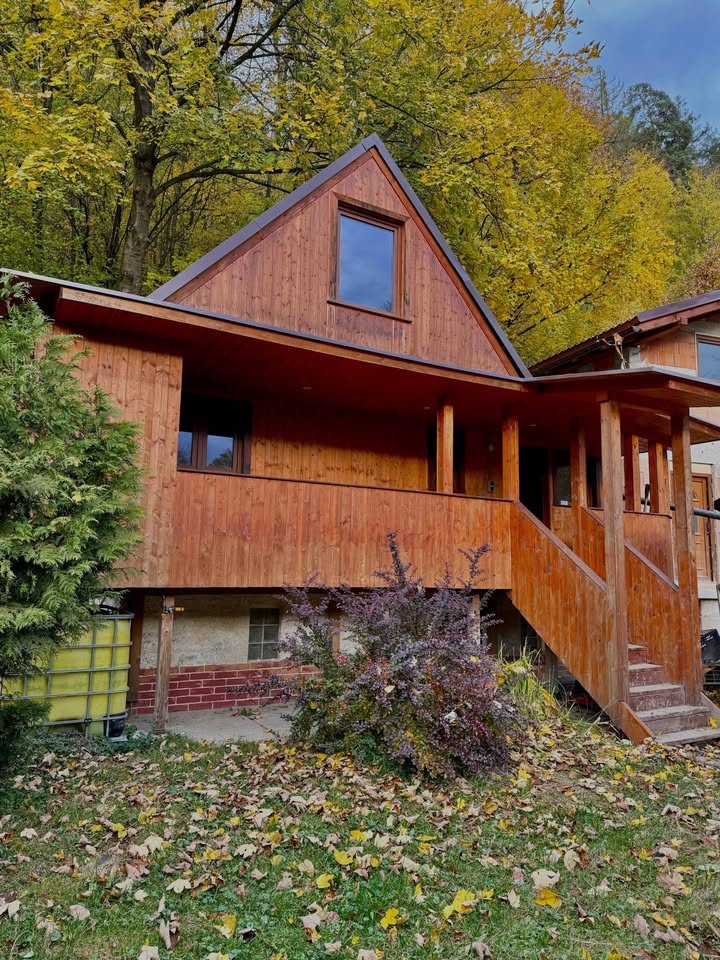 Rekonstruovaná chata kousek od Ostravy, 48,5m2