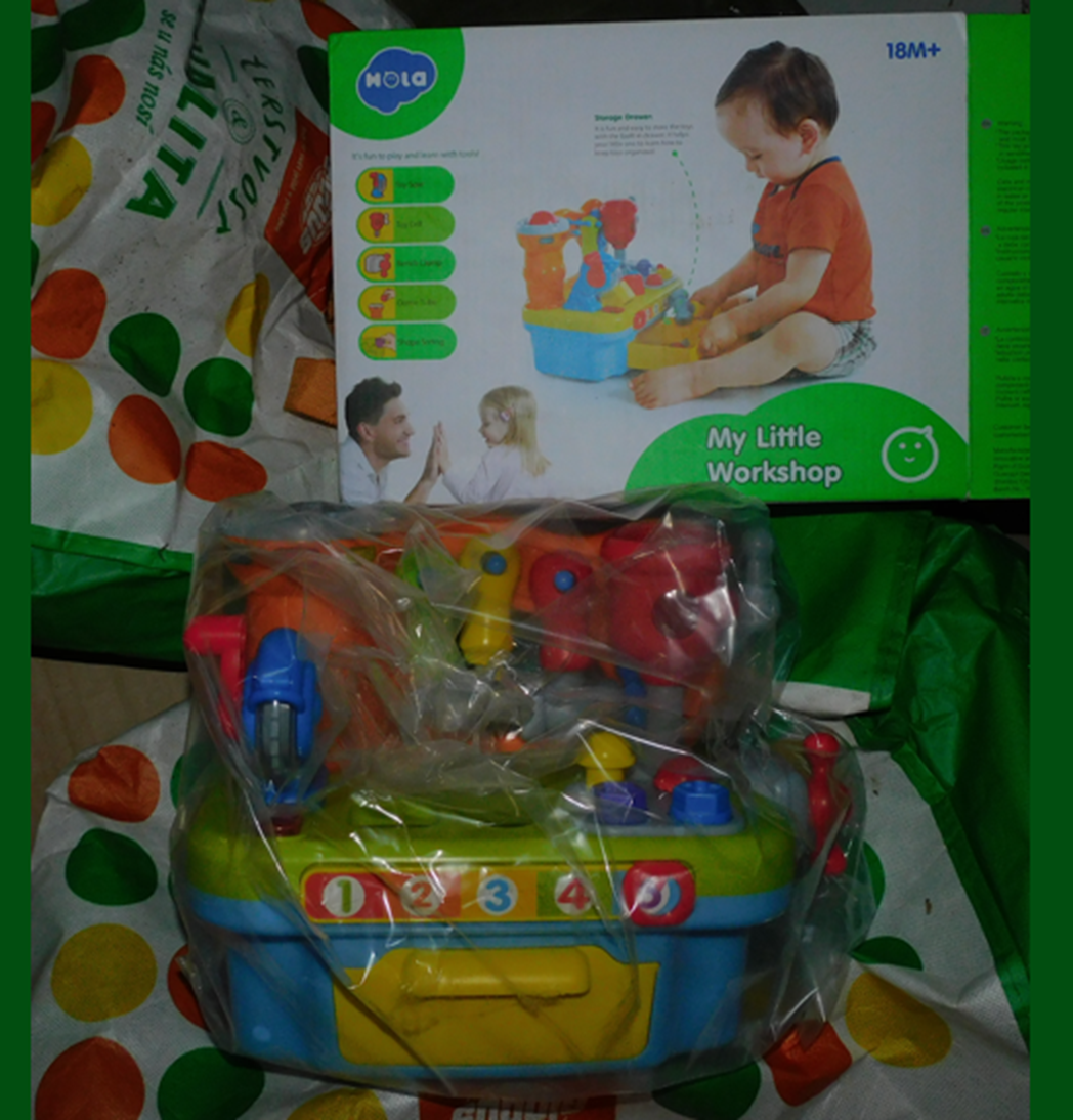 HOLa - dětský pracovní ponk od 18 měsíců