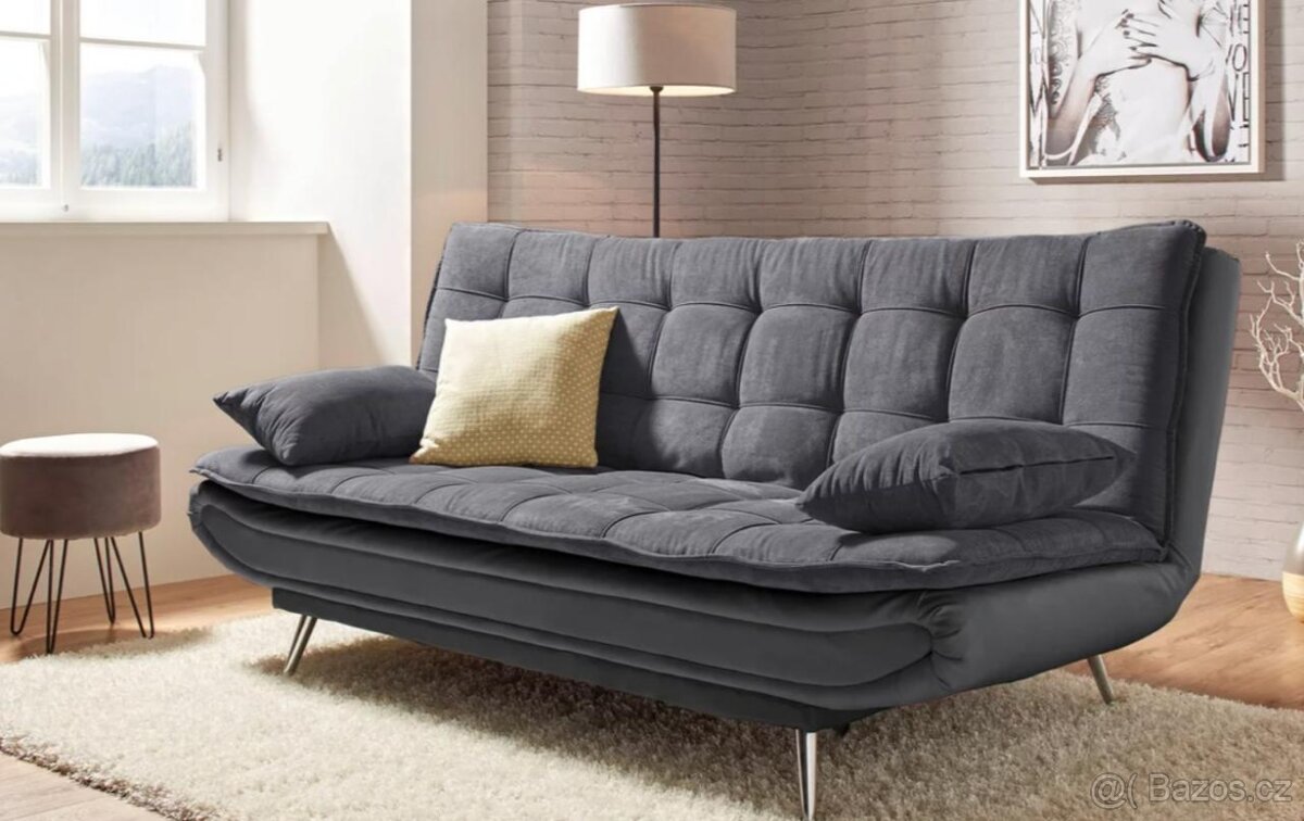 Rozkládací pohovka CLOUD, vintage šedá