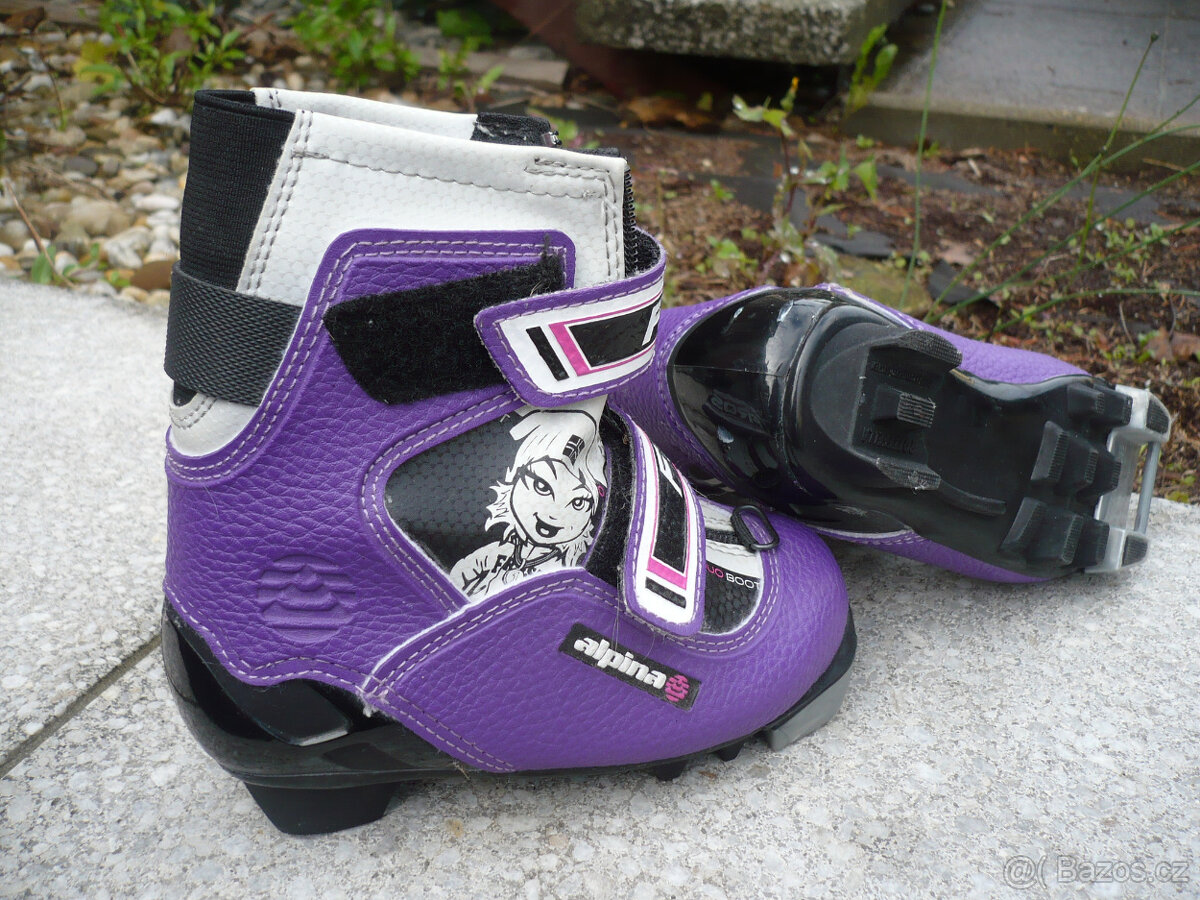 Dětské boty na běžky Alpina velikost 30.