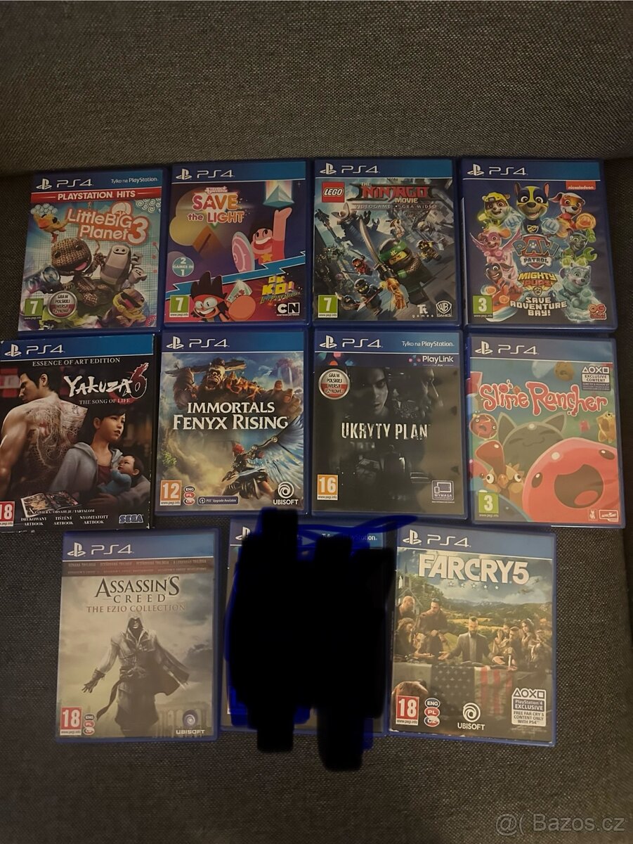 Hry na playstation 4