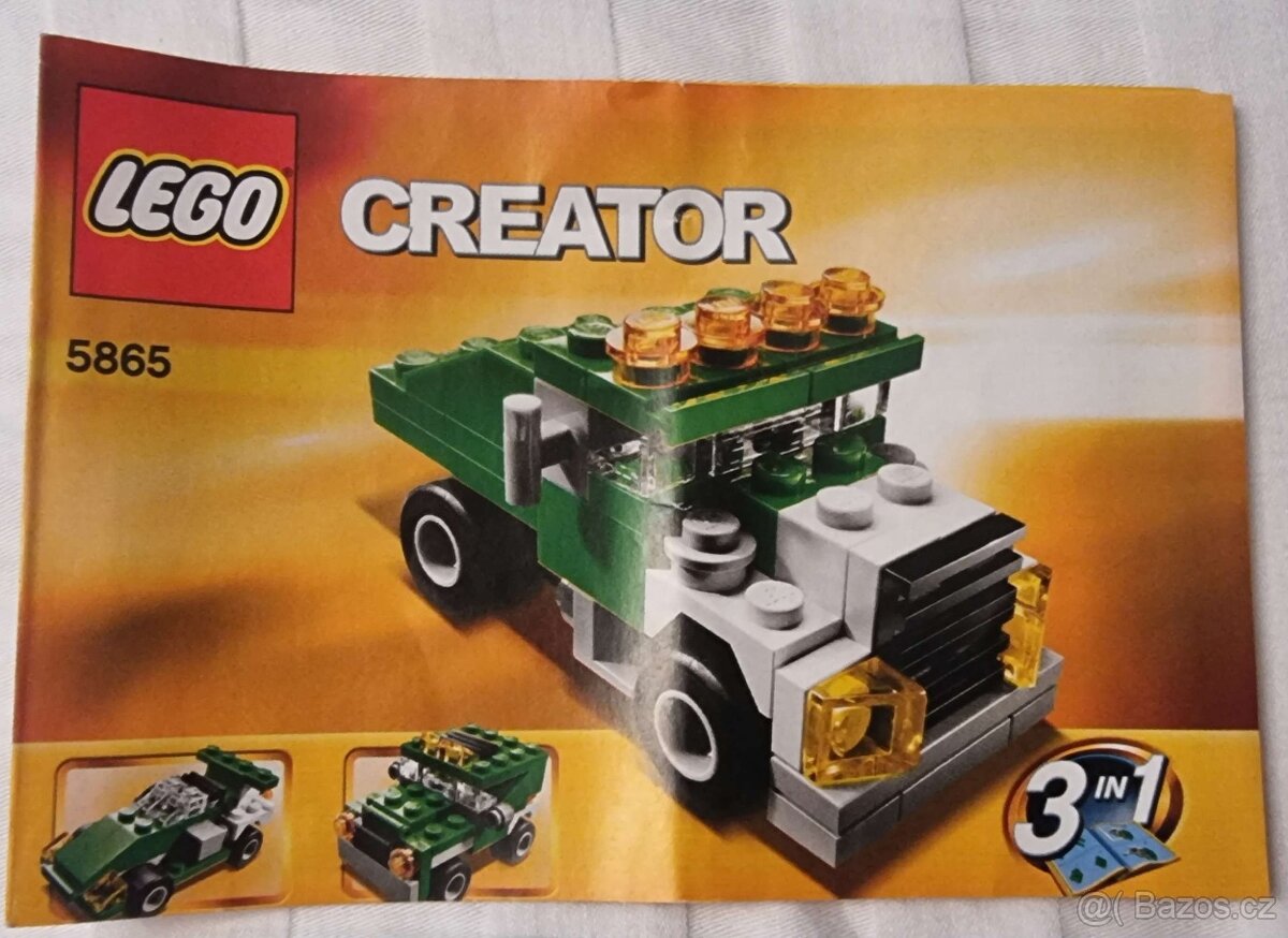 🚚 LEGO Creator 5865 – Minisklápečka
