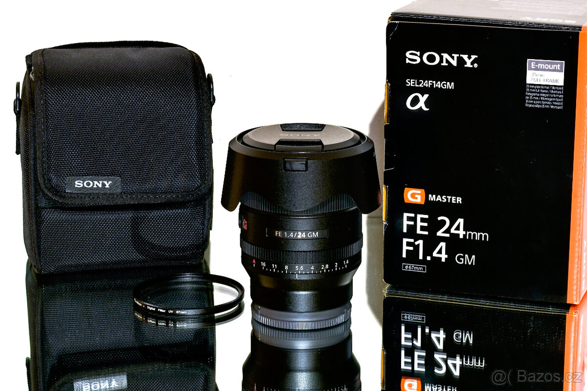 Sony FE 24mm f/1,4 GM + UV filtr ZÁRUKA 03/26