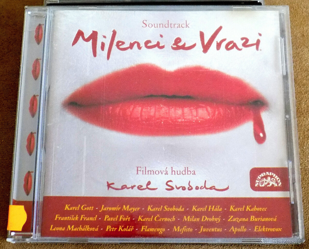 Karel Svoboda Filmová hudba, Milenci a vrazi CD