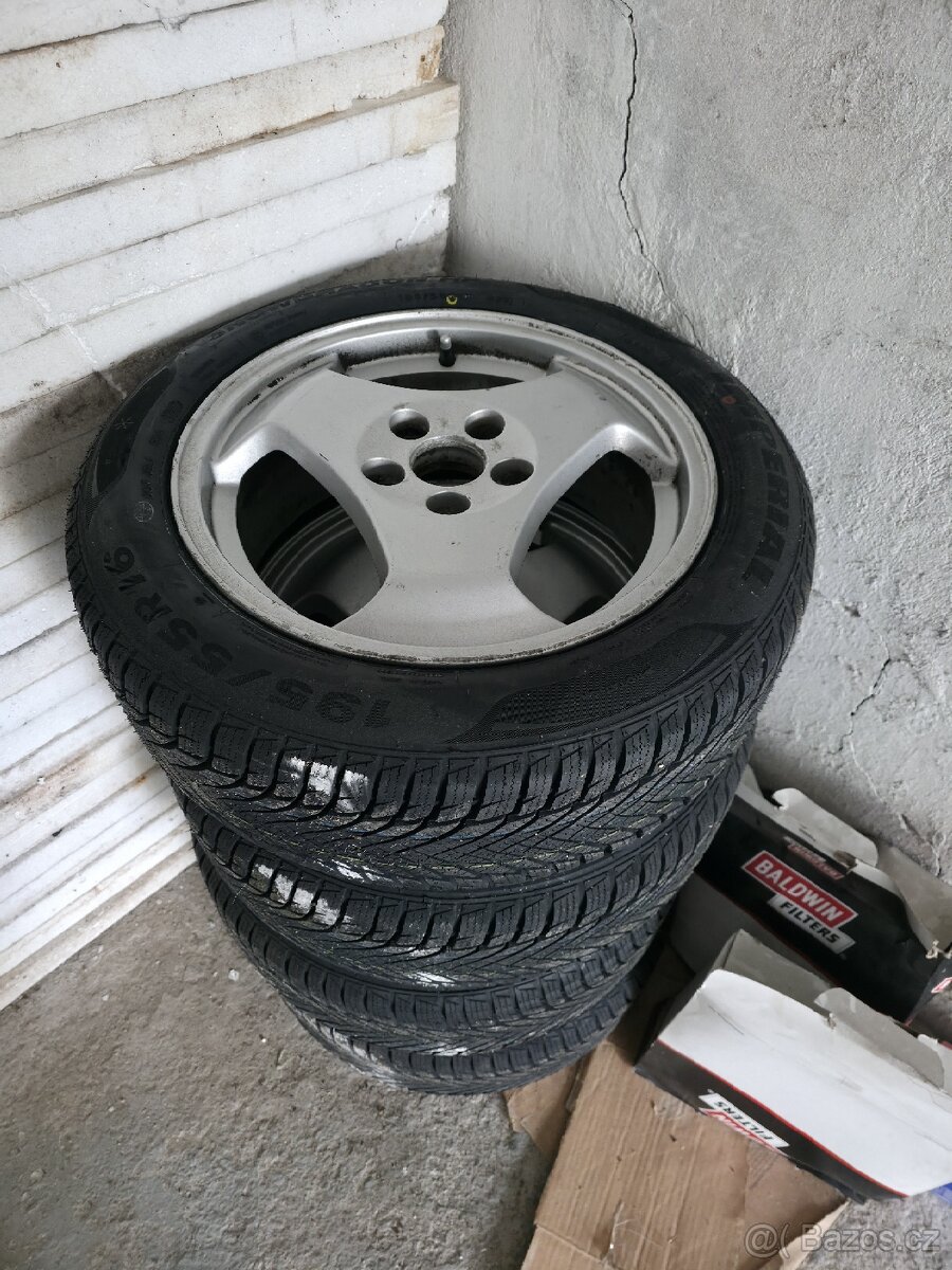 3spoke 5x110 alu kola Saab R16