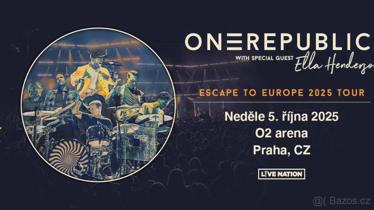 ONEREPUBLIC - Praha 5.10. 2025