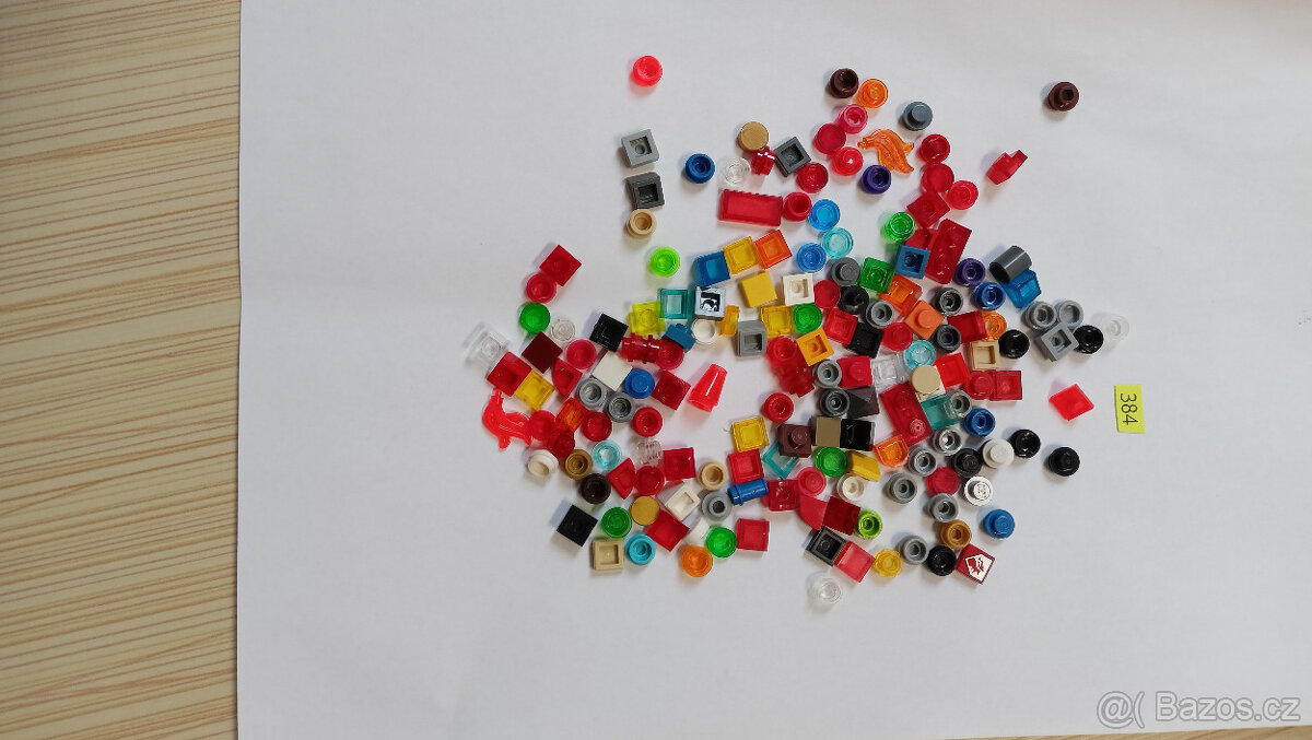 Lego kostičky ruzné barvy - mix 180ks