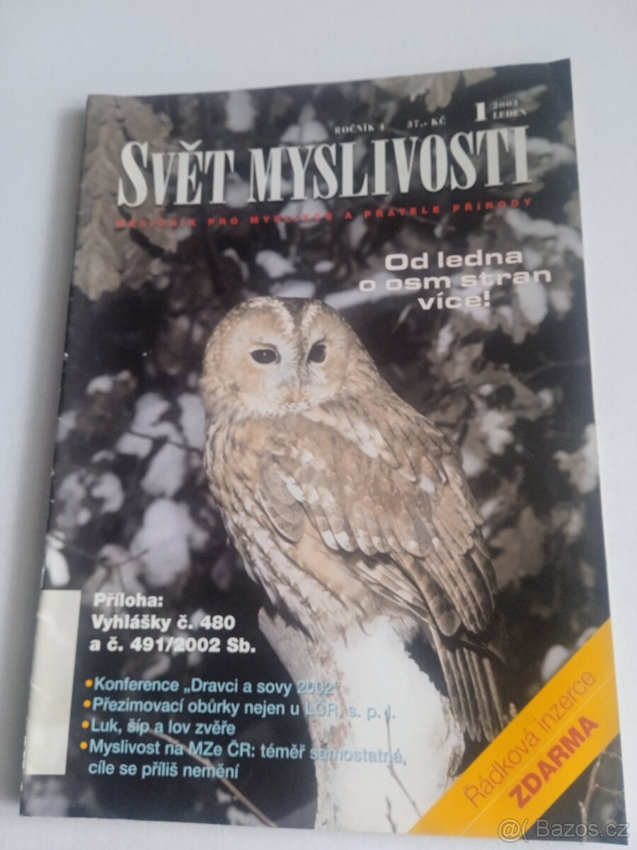 Prodám časopis Zbraně a náboje