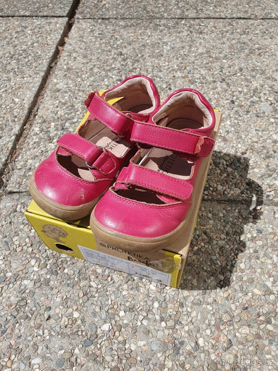 Dětské letní barefoot boty Protetika vel. 25