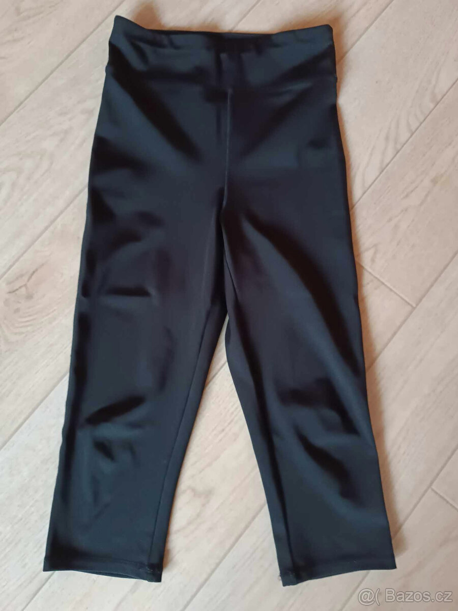 Černé 3/4 legíny vel.34 / 152 Active N.O.V.É.