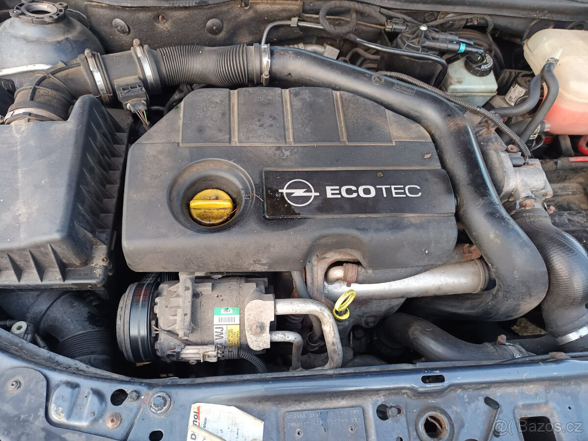Opel Motor 17CDTi typ motoru Z17DTH 74kW