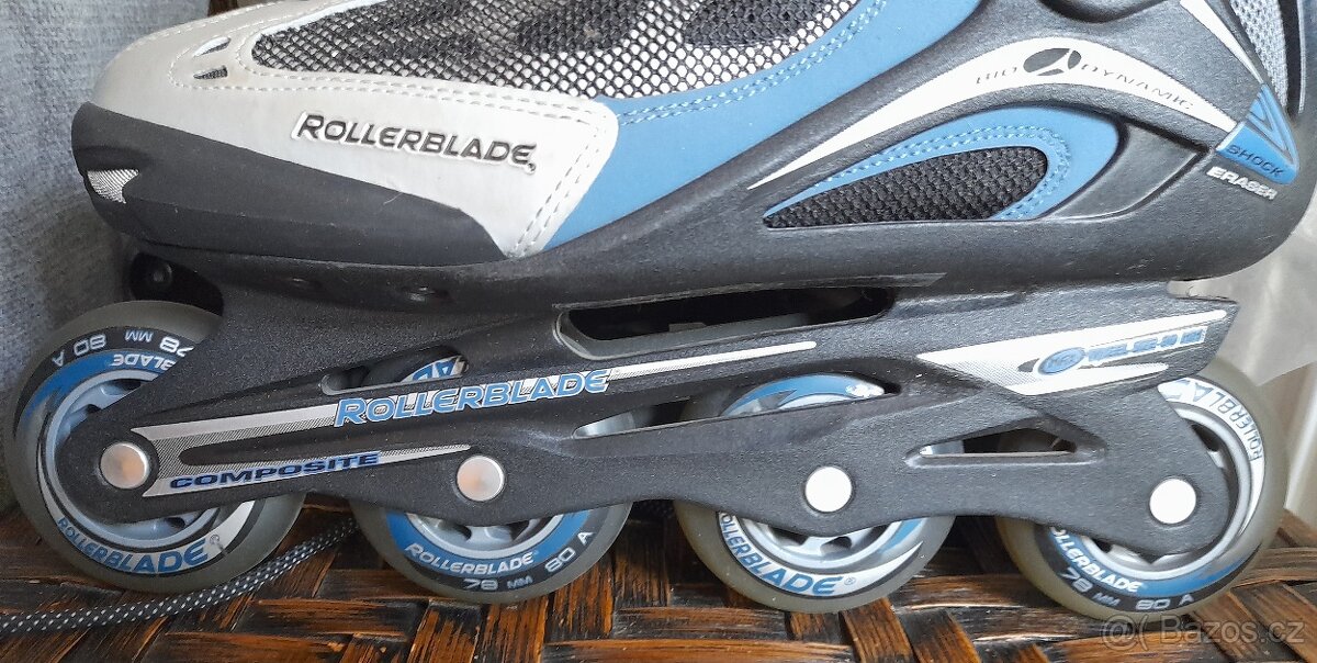 In line vel. 42 , Rollerblade + chrániče