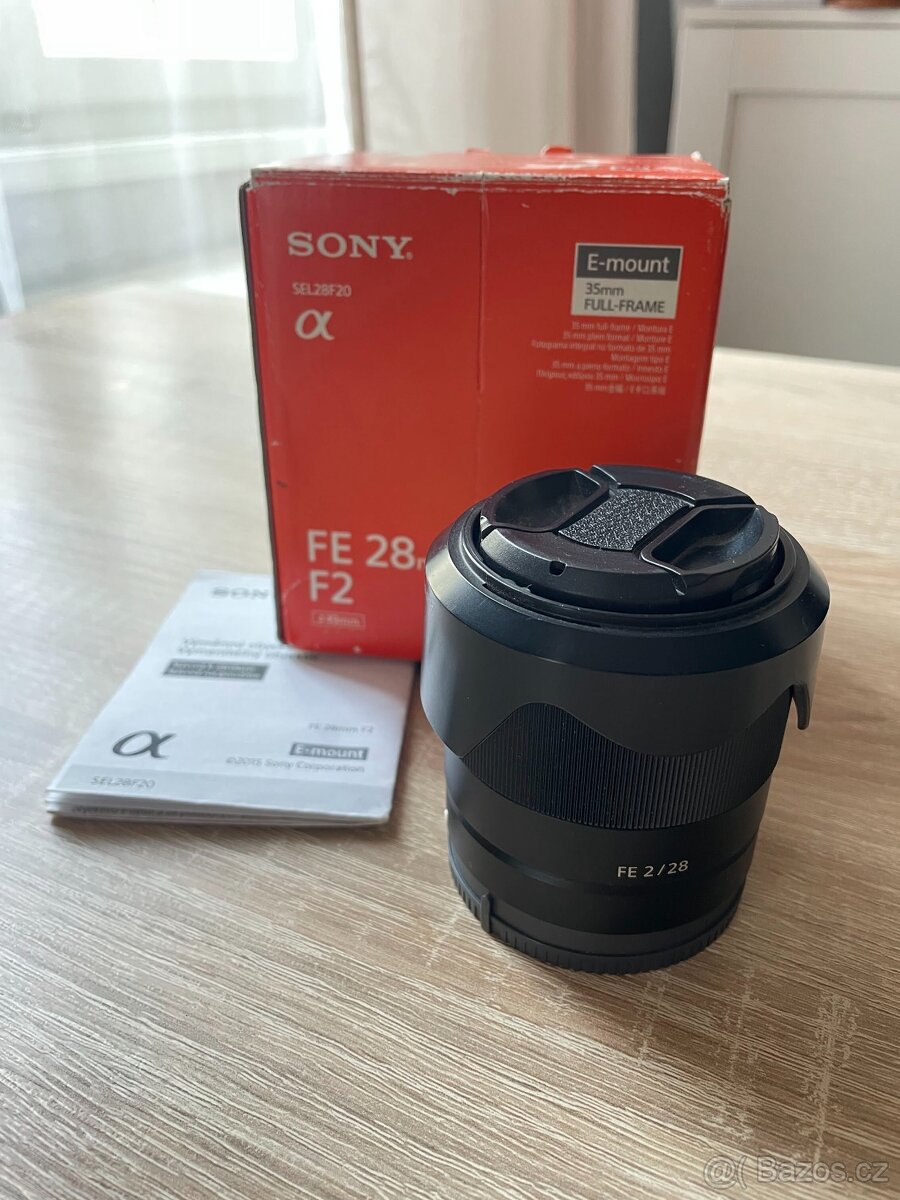 Objektiv Sony FE 28mm / f2