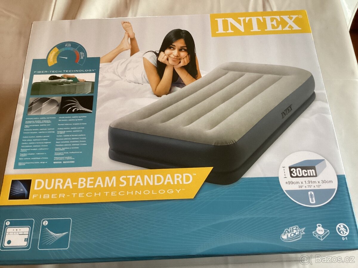 NAFUKOVACÍ MATRACE VELOUR MID-ŘÍŠE š99d191v30cm- NOVÁ