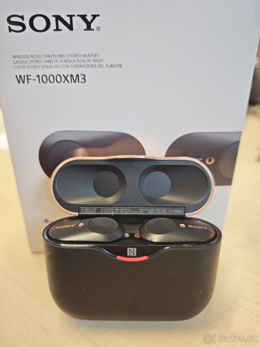 Sluchátka Sony WF-1000XM3